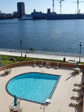 Heated Pool Overlooking the Harbor